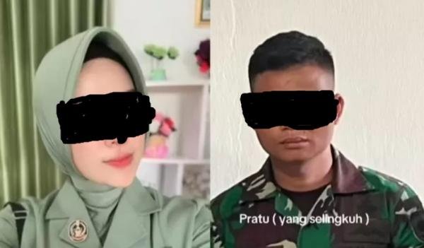 Dugaan perselingkuhan Hilda Pricillya, istri Serka Muh Farid Batjo, dengan Pratu Risal H mencuat. Video 8 menit viral, keaslian dipertanyakan - angindai.com