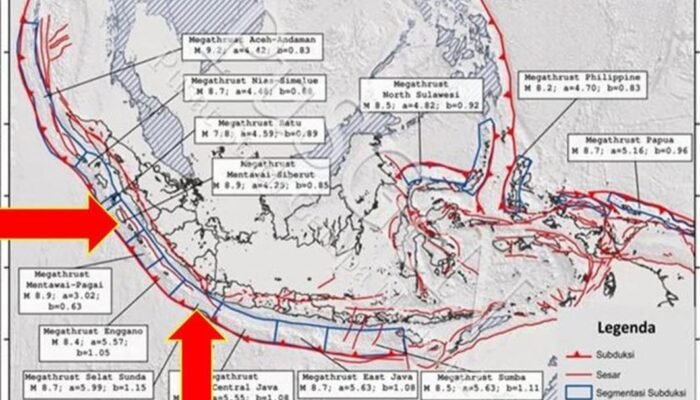 BMKG Peringatkan Potensi Gempa Megathrust dan Tsunami Besar di Indonesia