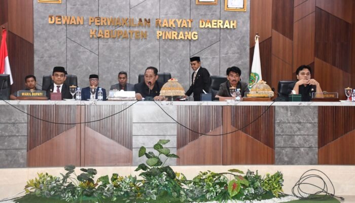 Fraksi Gerindra Tolak, APBD Pinrang 2026 Anjlok Rp 278 Miliar Lebih