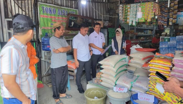 Satgas Ketahanan Pangan Pantau Harga Beras di Pasar Sentral Pinrang