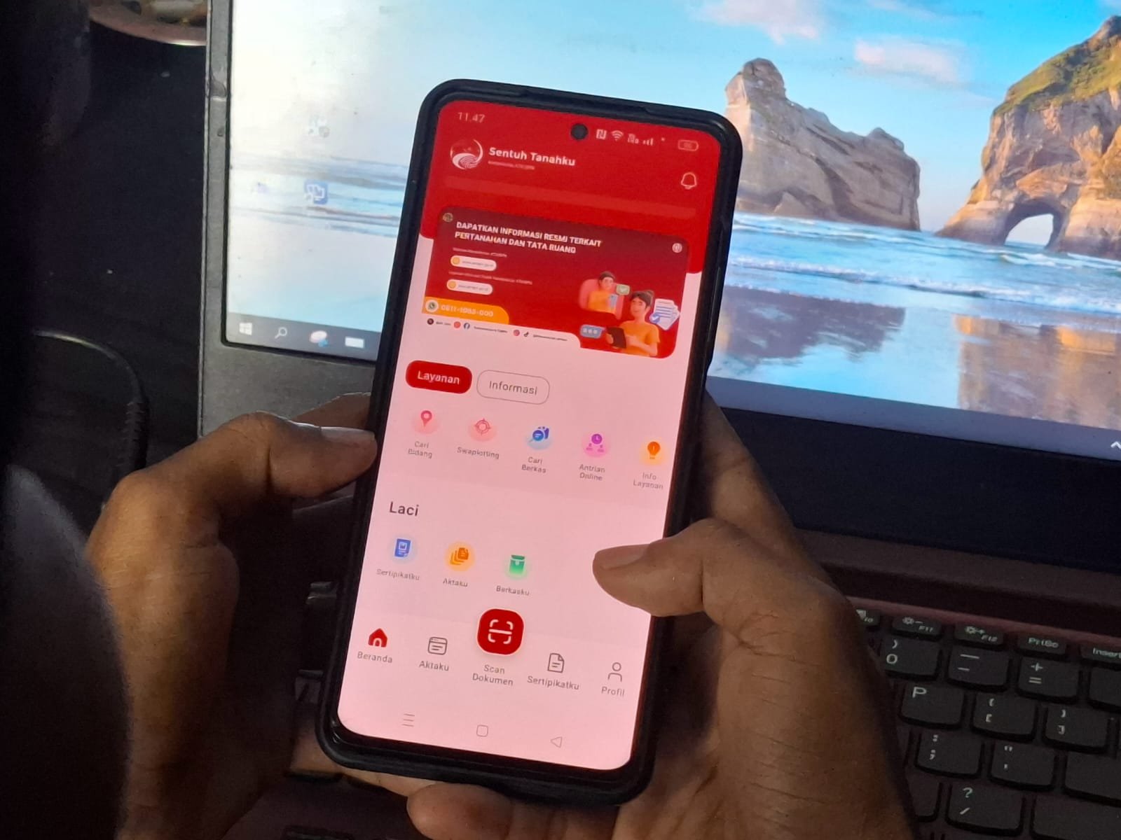 Gunakan Sentuh Tanahku, Urus Sertipikat di Pinrang Lebih Cepat dan Efisien Waktu - angindai.com