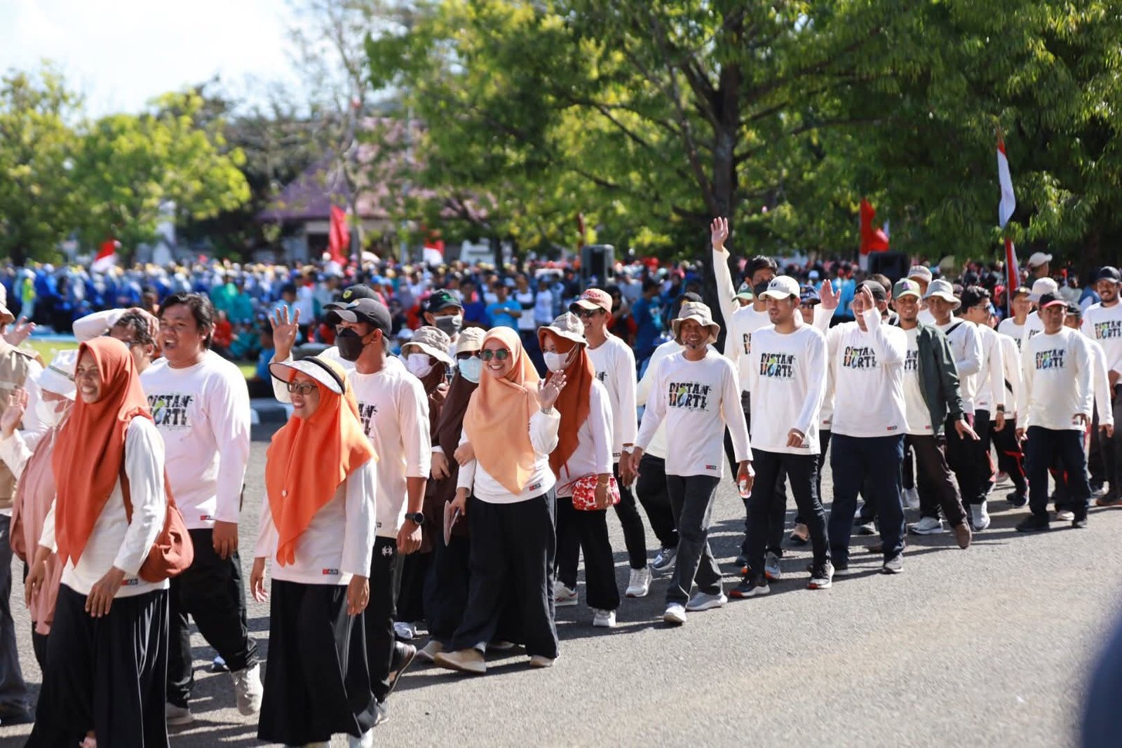 Kadis TPHP Andi Sinapati Pimpin Tim Devile HUT RI ke-80 Pinrang