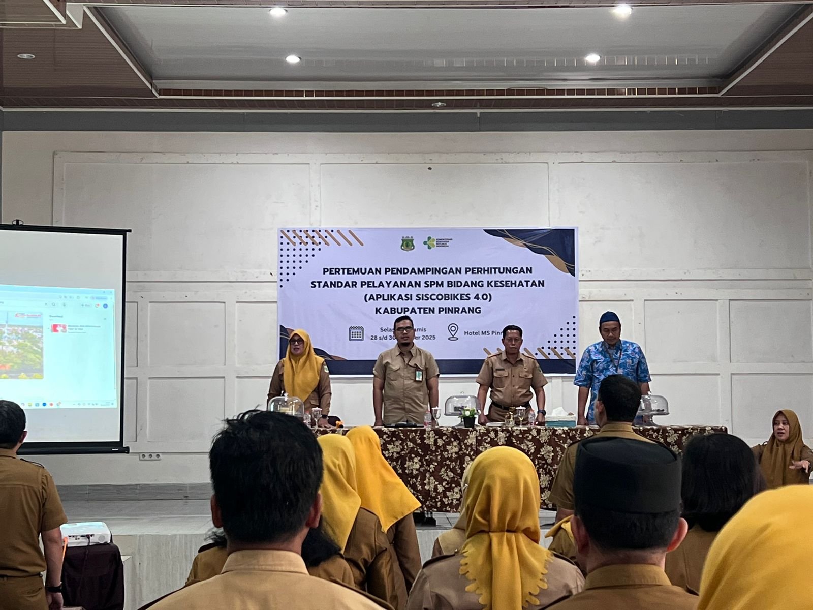 Dinkes Pinrang Perkuat SPM, Aplikasi Siscobikes Dipuji Kemenkes - angindai.com