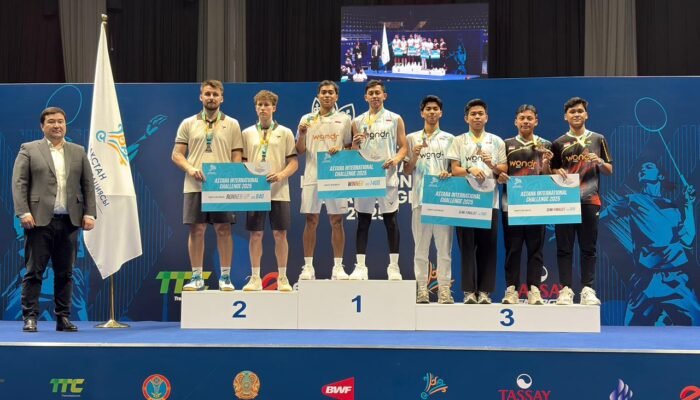 Indonesia Juara Umum Astana International Challenge 2025: Borong 4 Emas dan 2 Perak