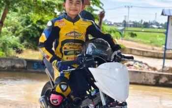 Pebalap Pinrang M Khudzaifa 95 Perkuat Bugis21Speed x Rafathar Motor di Sidrap