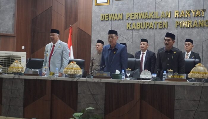 DPRD dan Pemkab Pinrang Setujui Perubahan Perda Pajak dan Retribusi Daerah 2024