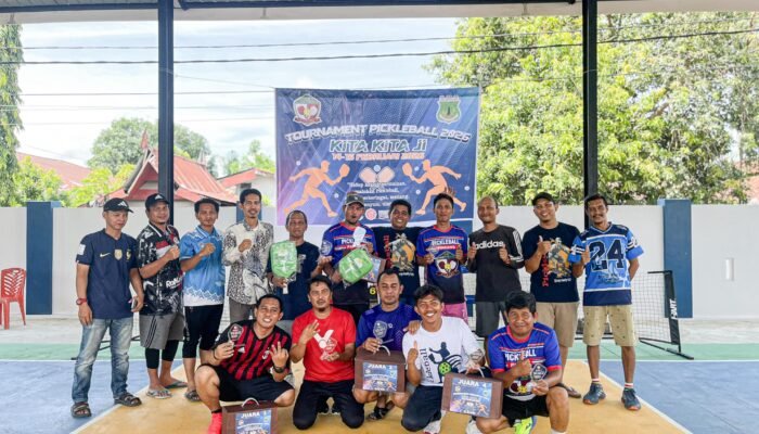 Olahraga Baru, Turnamen Pickleball Kita Kitaji Pinrang Sukses Digelar