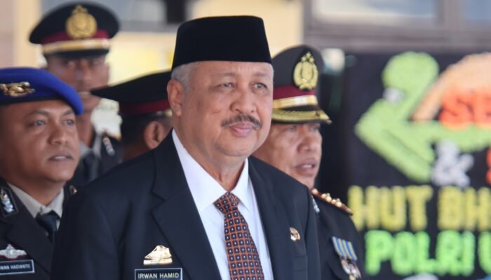 Sinergitas Pemkab dan Polres Pinrang Mengemuka pada Peringatan Hari Bhayangkara ke-80