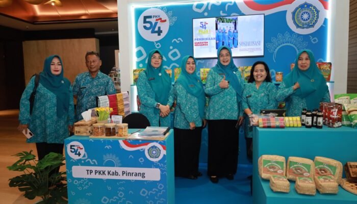 TP PKK Pinrang Hadiri Pameran UMKM di Makassar dan Lampaui Target Rekor MURI MMS Ibu Hamil