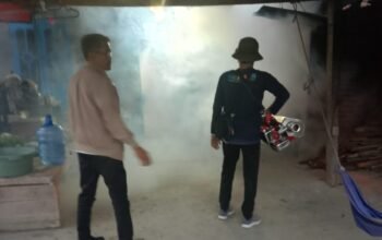 Cegah DBD, Lurah Laleng Bata Tancap Gas Fogging Tiga Titik Rawan Nyamuk