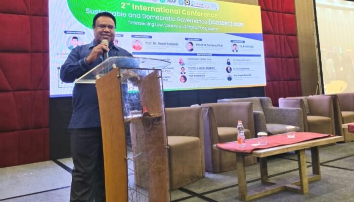 Wakil Ketua DPRD Papua Tengah Paparkan Mitigasi Konflik Pemilu Puncak Jaya di Konferensi Internasional