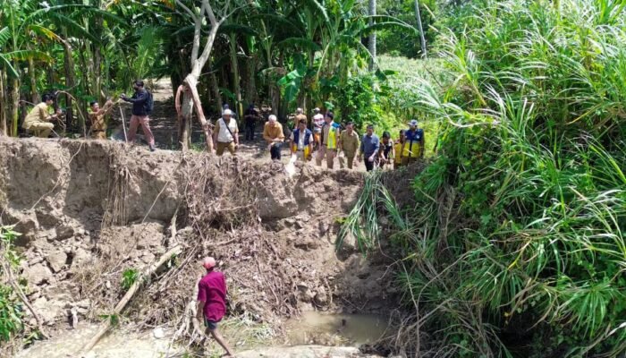 Bupati Pinrang Irwan Hamid Tinjau Tanggul Kritis di Duampanua dan Fasilitas Publik