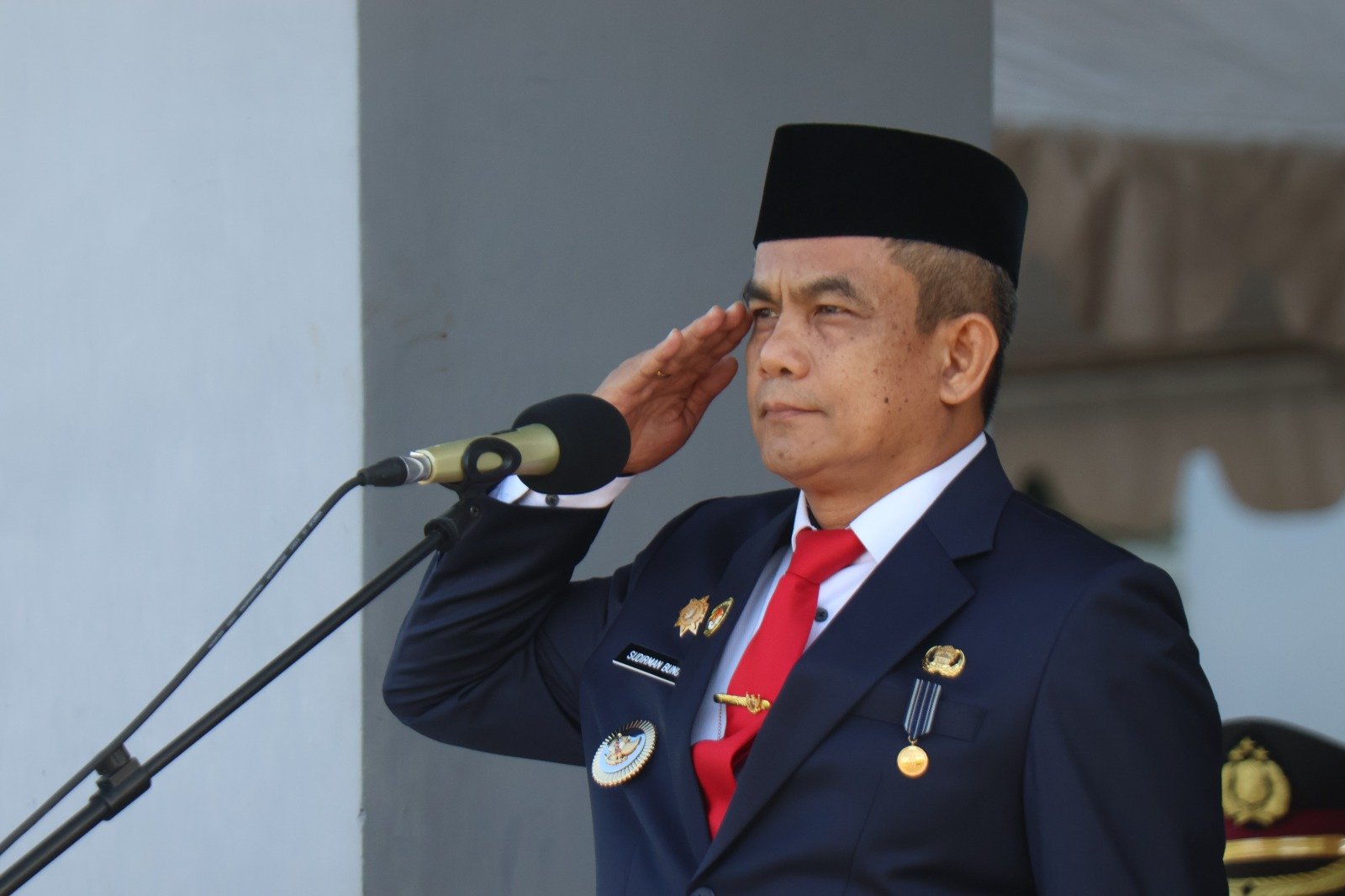 Peringatan Hari Lahir Pancasila 2026 di Kabupaten Pinrang Wakil Bupati, Sudirman Bungi mengatakan momentum penting untuk memperkuat implementasi nilai ideologi negara dalam kehidupan sehari-hari dan kebijakan daerah