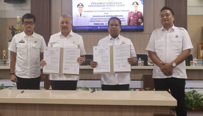 Pemkab Pinrang Gandeng Kejari Perkuat Pendampingan Hukum Perdata dan TUN