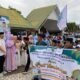 Bupati Pinrang Irwan Hamid melepas pawai taaruf Tahun Baru Hijriah 1448 H yang diikuti ribuan warga di Lapangan Lasinrang sebagai momentum syiar Islam - angindai.com