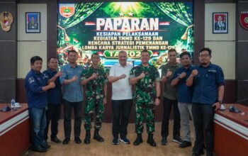 Kabupaten Pinrang kembali terpilih sebagai lokasi TMMD Ke-129. Bupati Irwan Hamid sebut TMMD solusi strategis percepat pembangunan infrastruktur desa