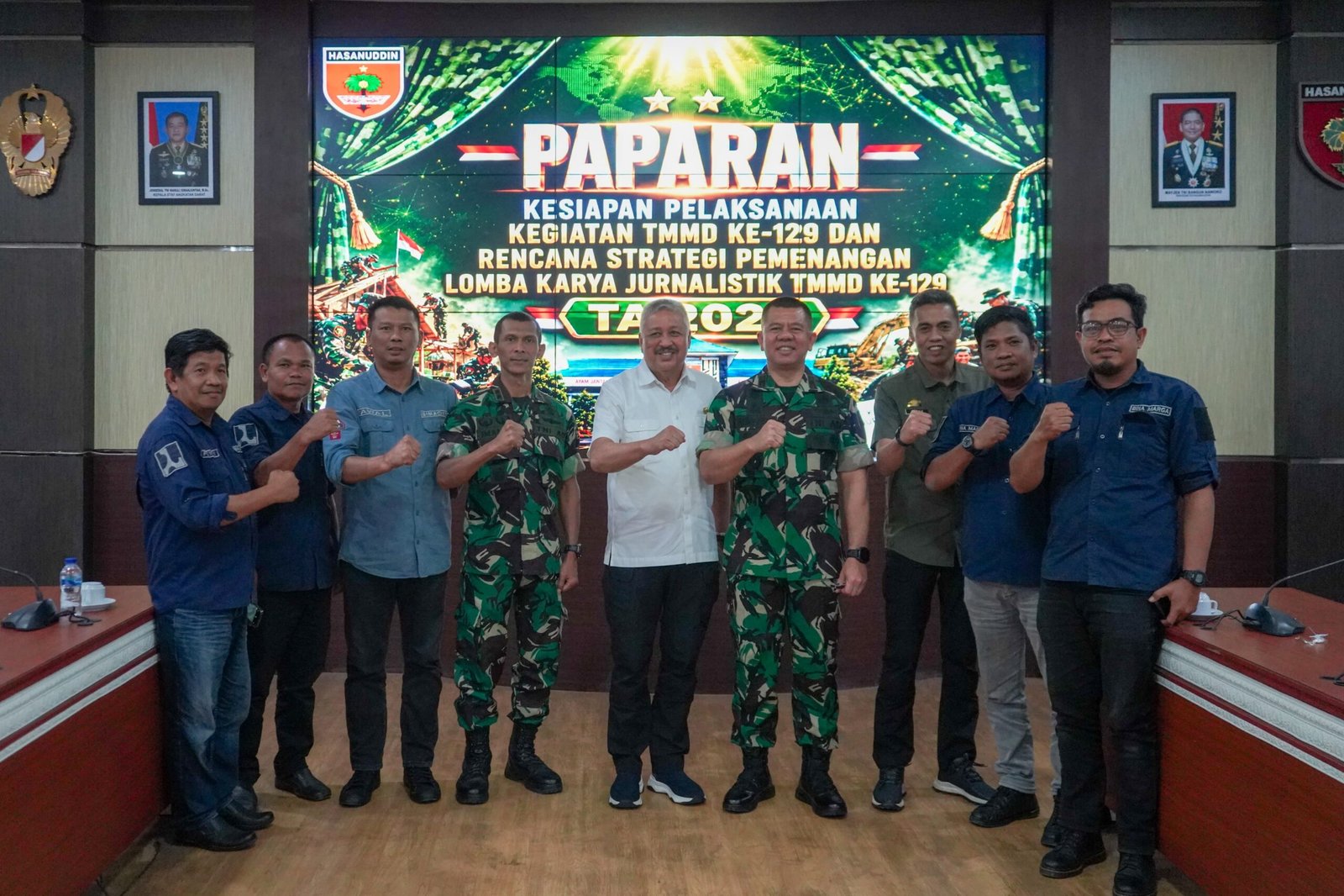 Kabupaten Pinrang kembali terpilih sebagai lokasi TMMD Ke-129. Bupati Irwan Hamid sebut TMMD solusi strategis percepat pembangunan infrastruktur desa