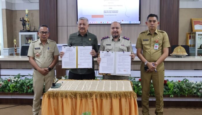 Pemkab dan BPN Pinrang Sepakati Sinergi 9 Program Optimalisasi Ekonomi Daerah