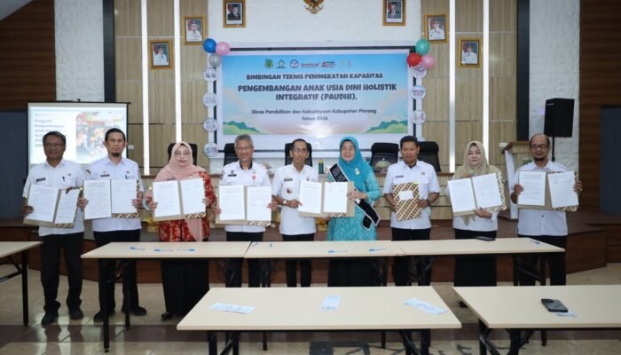 Dinas Pendidikan Pinrang Gelar Bimtek PAUD HI untuk Tingkatkan Kapasitas Tenaga Pendidik