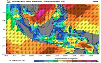 Perkiraan Cuaca Sulsel Hari ini, Waspada Hidrometeorologi