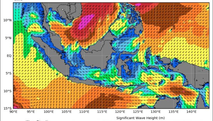 Perkiraan Cuaca Sulsel Hari ini, Waspada Hidrometeorologi