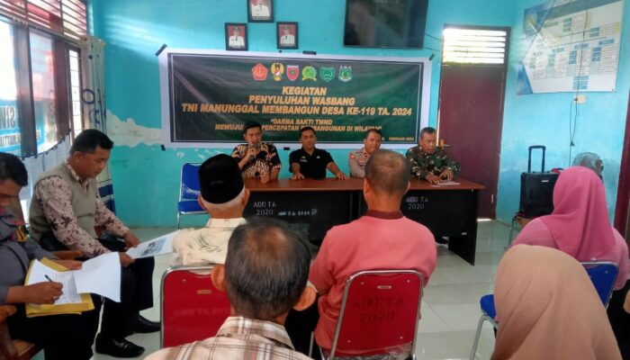 Program TMMD, Kesbangpol Berikan Penyuluhan Wawasan Kebangsaan