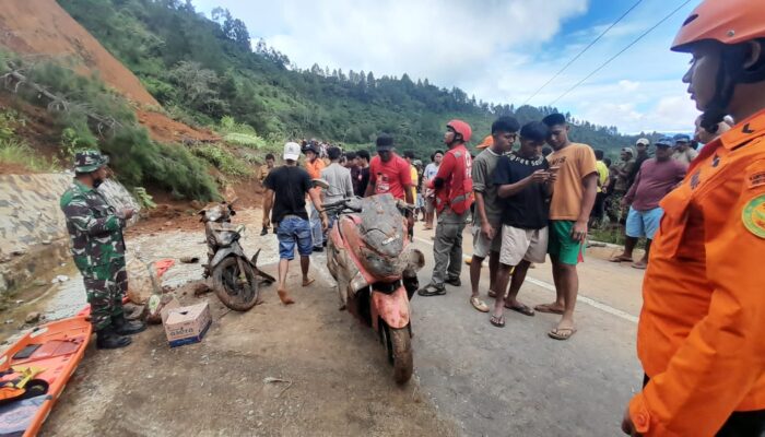 Longsor di Bastem Utara Luwu, 4 Orang Meninggal Tertimbun