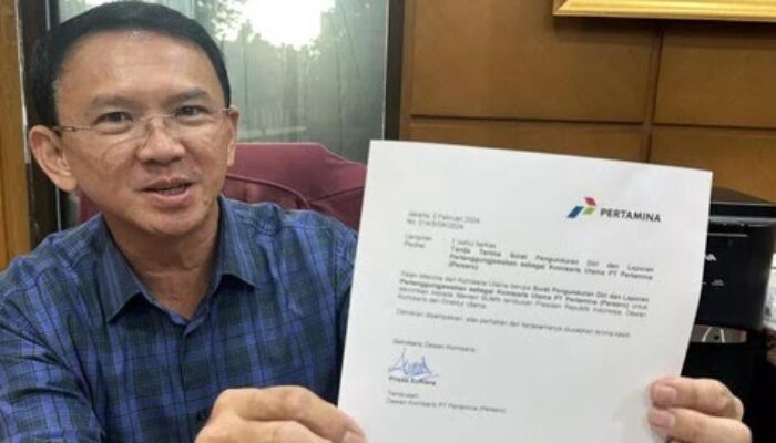 Ahok Resmi Mundur dari Komisaris Utama Pertamina