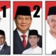 Pasangan Capres-cawapres Anies-Muhaimin nomor 1, Prabowo Subianto-Gibran nomor 2 dan Ganjar-Mahfud nomor 3