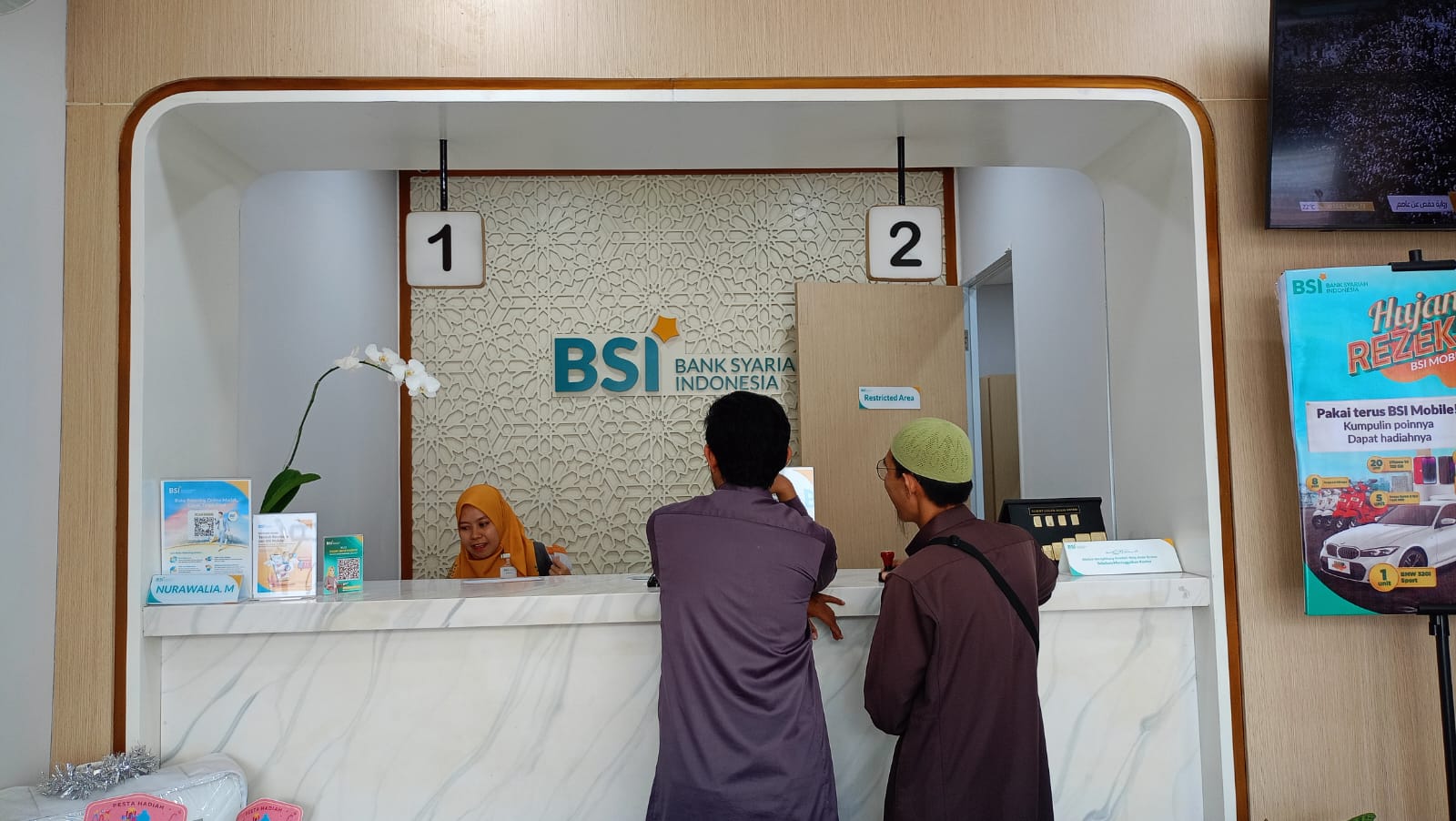 PT Bank Syariah Indonesia Tbk. alias BSI (BRIS) KCP Pinrang (Dok. Angindai.com).