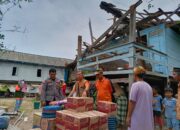 Update Kerusakan Rumah di Parengki Bertambah, BPBD Pinrang Salurkan Bantuan