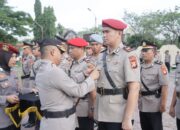 Kapolres Pinrang Pimpinan Sertijab 5 Kapolsek 2 Kasat