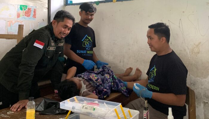 BEM ICP Bersama Khitan Lem Nusantara Gelar Sunatan Massal