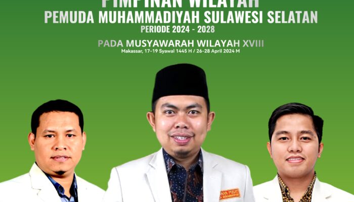 Heriwawan Terpilih Sebagai Ketua PW Pemuda Muhammadiyah Sulsel