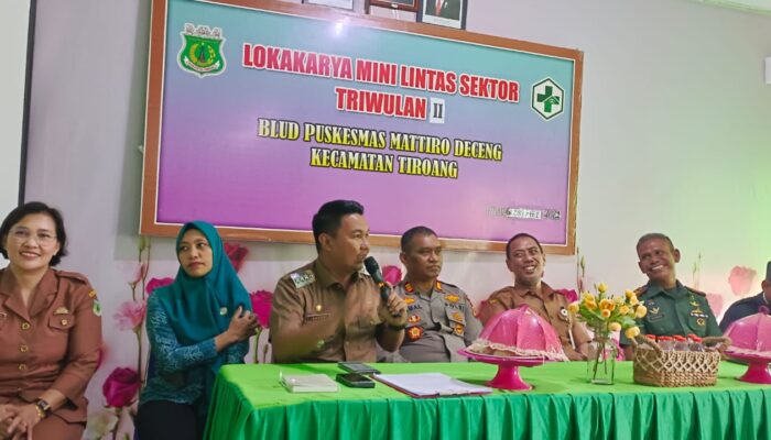 Intervensi Stunting, Puskesmas Mattiro Deceng Gelar Lokakarya Mini Lintas Sektor