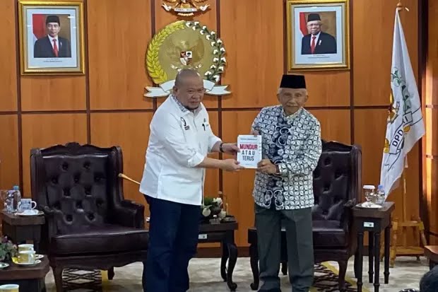 Bertemu Amien Rais, Ketua DPD Dukung Penunjukan Presiden oleh MPR