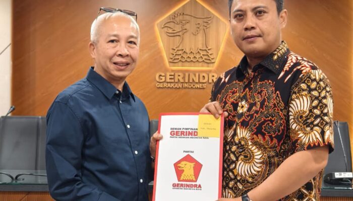 Ahmad Jaya Baramuli Resmi Kantongi Rekomendasi Gerindra