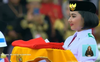 Sosok Livenia Evelyn, Pembawa Baki Saat Upacara 17 Agustus 2024 di IKN