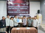 Bawaslu Pinrang Hadiri Rapat Pleno Rekapitulasi DPS KPU Pinrang