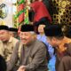 Bakal calon Bupati Pinrang Andi Irwan Hamid saat menghadiri acara maulid nabi Muhammad SAW di Desa Waetuoe