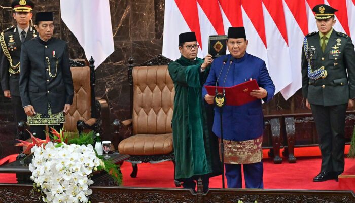 Prabowo-Gibran Resmi Dilantik sebagai Presiden dan Wakil Presiden RI 2024-2029