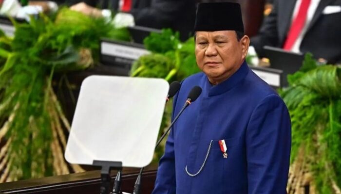 Prabowo Umumkan Susunan Kabinet Merah Putih