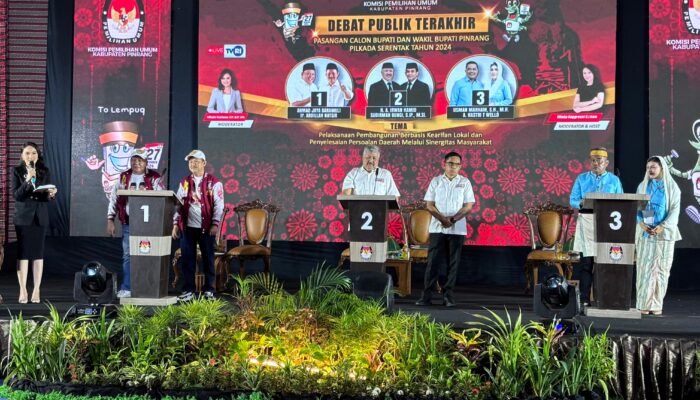 Debat Terakhir, Andi Irwan Hamid Optimis Atasi Kelangkaan Pupuk Bersubsidi