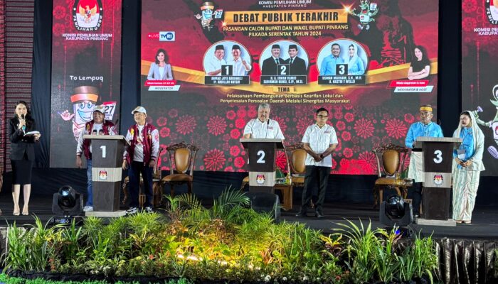 KPU Pinrang Harap Debat Kedua Kandidat Pilkada Pinrang Ajang Menentukan Pilihan