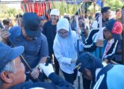 Pj. Bupati Pinrang Hadiri Pesta Panen di Desa Padangloang Turut Dihadiri Dinas SDABK Pinrang