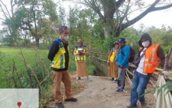 Monitoring Pemeliharaan Dinas SDABK Pinrang di Kecamatan Patampanua