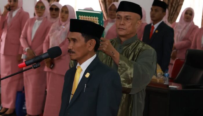 Sekertaris Golkar Pinrang Syamsuri Kembali Dilantik jadi Wakil Ketua DPRD