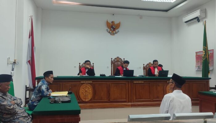 Sidang Pemeriksaan Saksi Penggugat Sengketa Tanah Adat Tangka Rimba