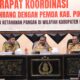 Wujudkan Swasembada Pangan, Dinas TPH Rakor Bersama Polres Pinrang