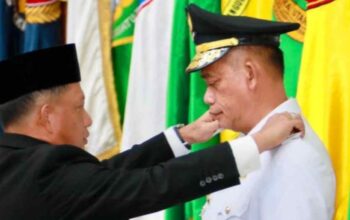 Menteri Dalam Negeri (Mendagri) Muhammad Tito Karnavian resmi melantik Prof. Fadjry Djufry sebagai Penjabat (Pj) Gubernur Sulawesi Selatan (Sulsel) (Angindai.com / IST)